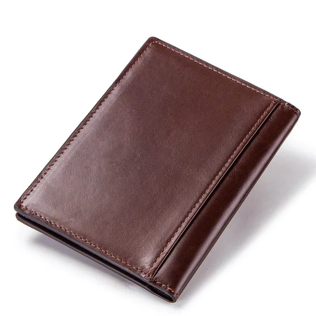 Slim Genuine Leather Passport and id Holder - Image 4