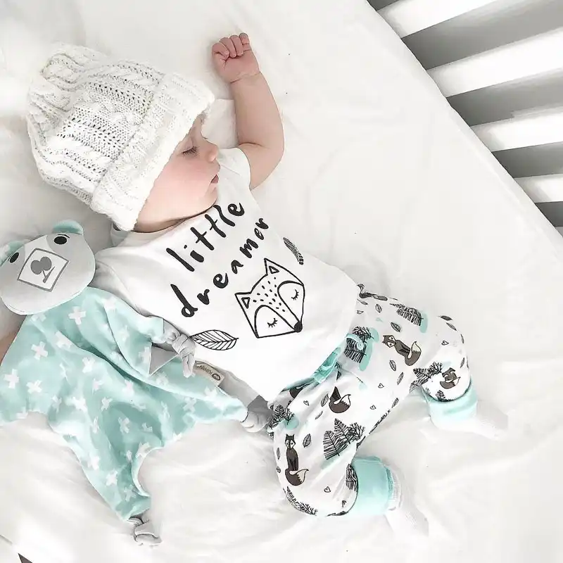 Comie Kinder Winter Kleidung Sets Neugeborene Brief Strampler Regenbogen Hosen Hut Cap Kost/üm Babykleidung M/ädchen Winter Neugeborenes Baby Tops T Shirt Outfits Set Winterkleidung Eingestellt