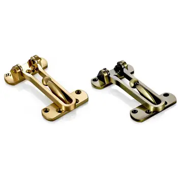 

2 Colors Indoor Anti-Theft Door Lock Buckle Zinc Alloy Safety Hasp Hotel Door Lock Insurance Anti-Lock Buckle Latch Bolt J3