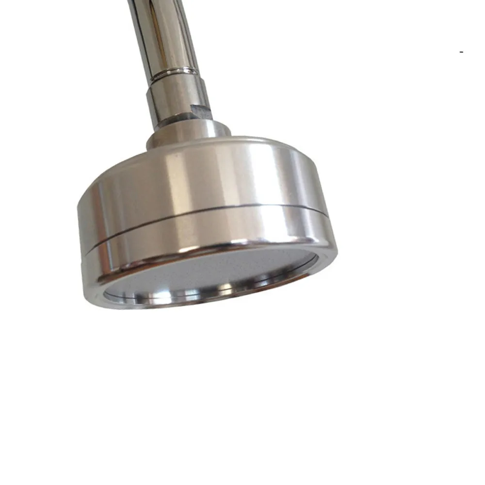 

Aluminum Top Spray Hotel Bathroom Water Saving Single Shower Head Sprayer