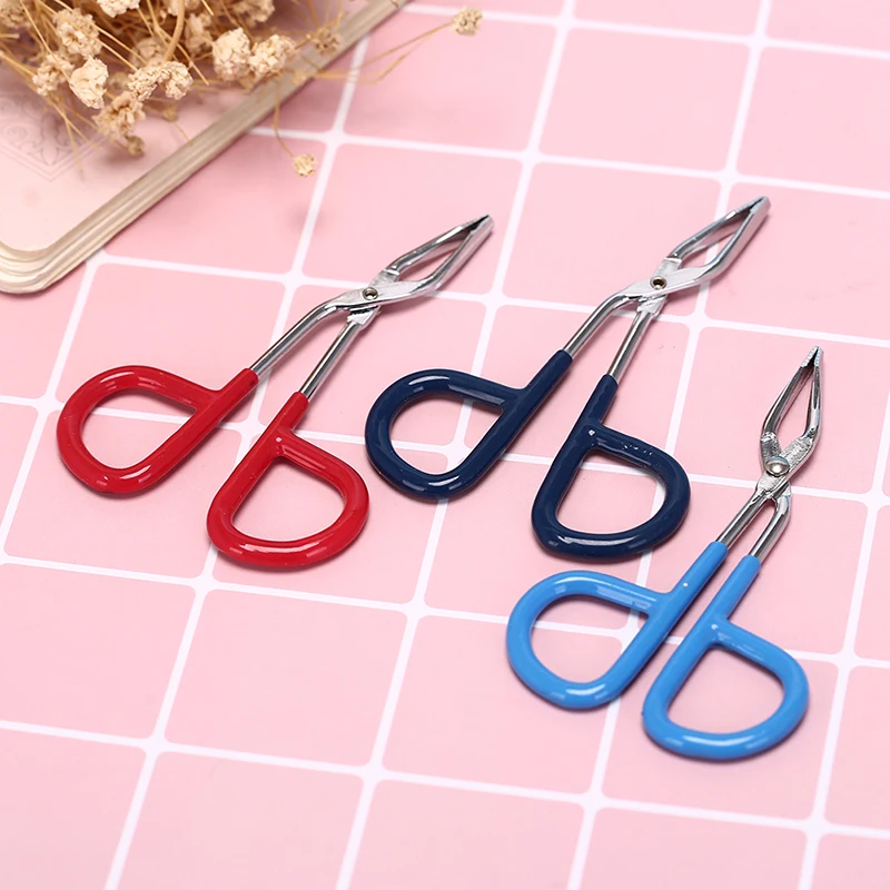 

Makeup Tool For Beauty Flat Tip Eyebrow Tweezers Make UP Scissors Clamp Clipper Stainless Steel Eyebrow Removal
