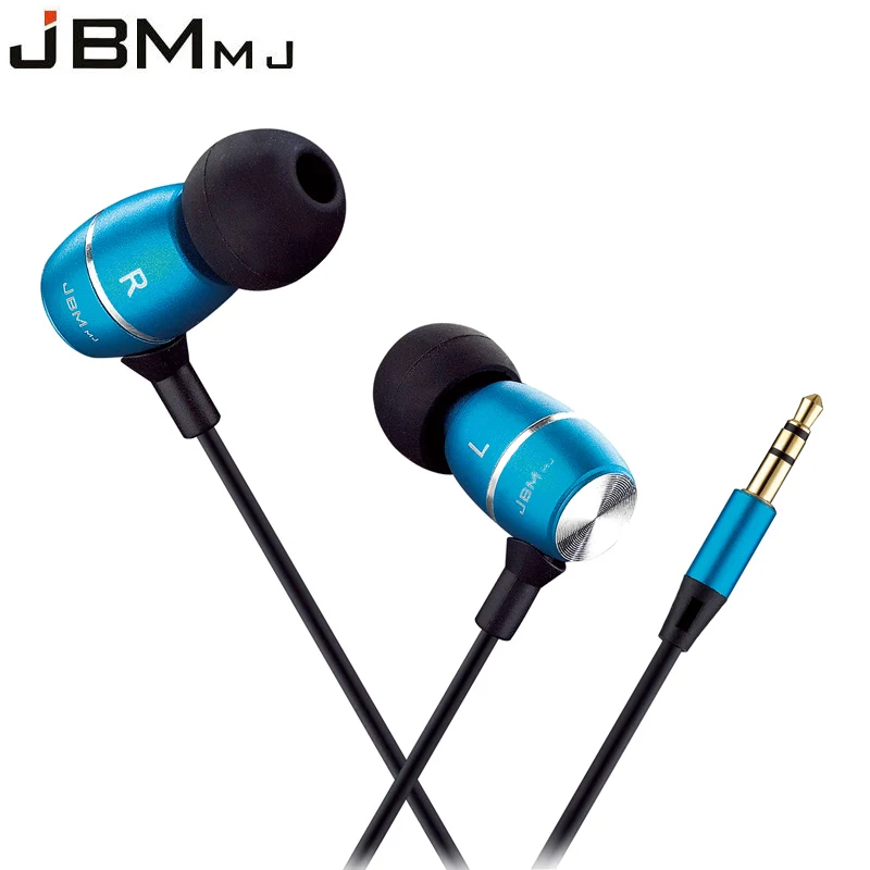 Original JBMMJ MJ100 Hight Quality Metal In Ear Headphones In-ear Earphone HD HiFi Headset Good Sound | Электроника