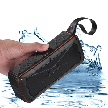 

IP65 Waterproof Bluetooth Speaker With 4500mAh Dual 8W Output Power Bank Function Subwoofers Portable Wireless Speaker