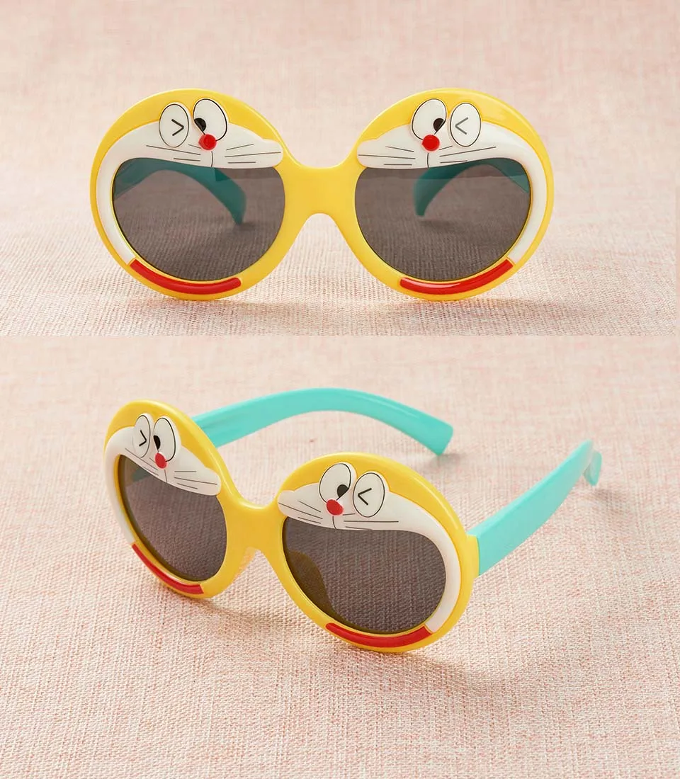  New Fashion Cartoon Polarized Kids Sunglasses Boys Girls Baby Infant Sun Glasses 100% UV400 (4)