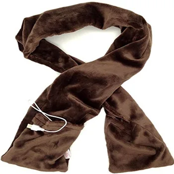 

USB 5V Electric Heated Shawl Mobile Heating Scarf Winter Warming Neck Hand Portable Powered Soft Ourdoor/Indoor