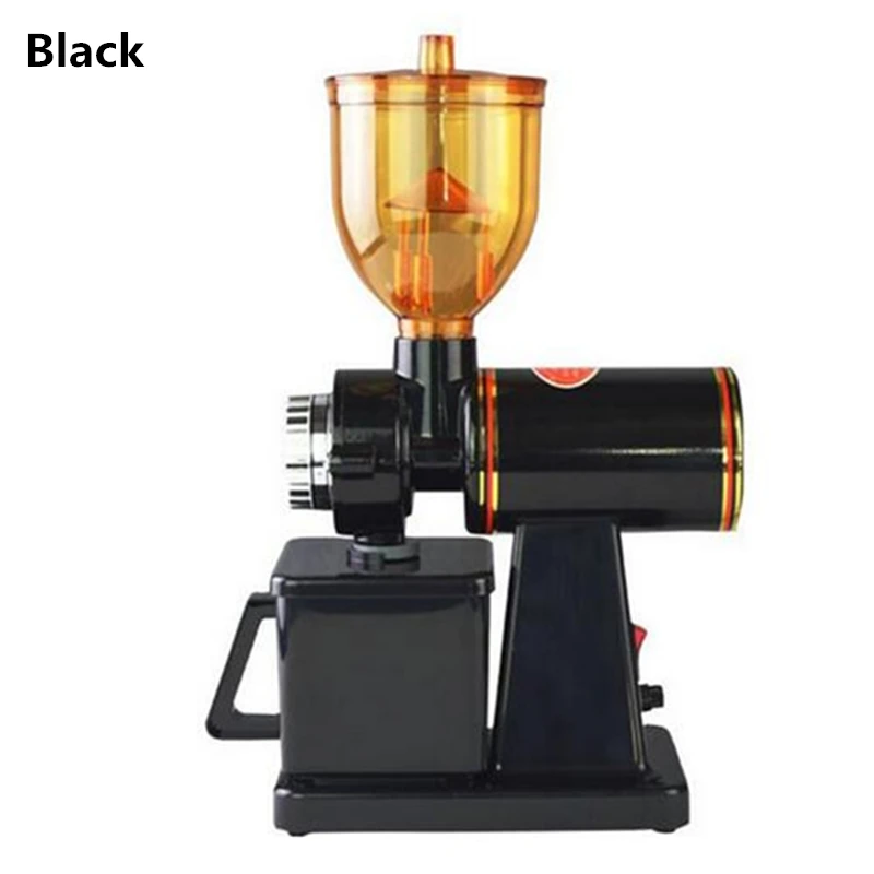 New 250g Electric Coffee Grinder Coffee Mill Machine Stainless Steel Box Anti-jump Flat Wheel Grinding Machine Coffee Grinder plastic coffee knock box new