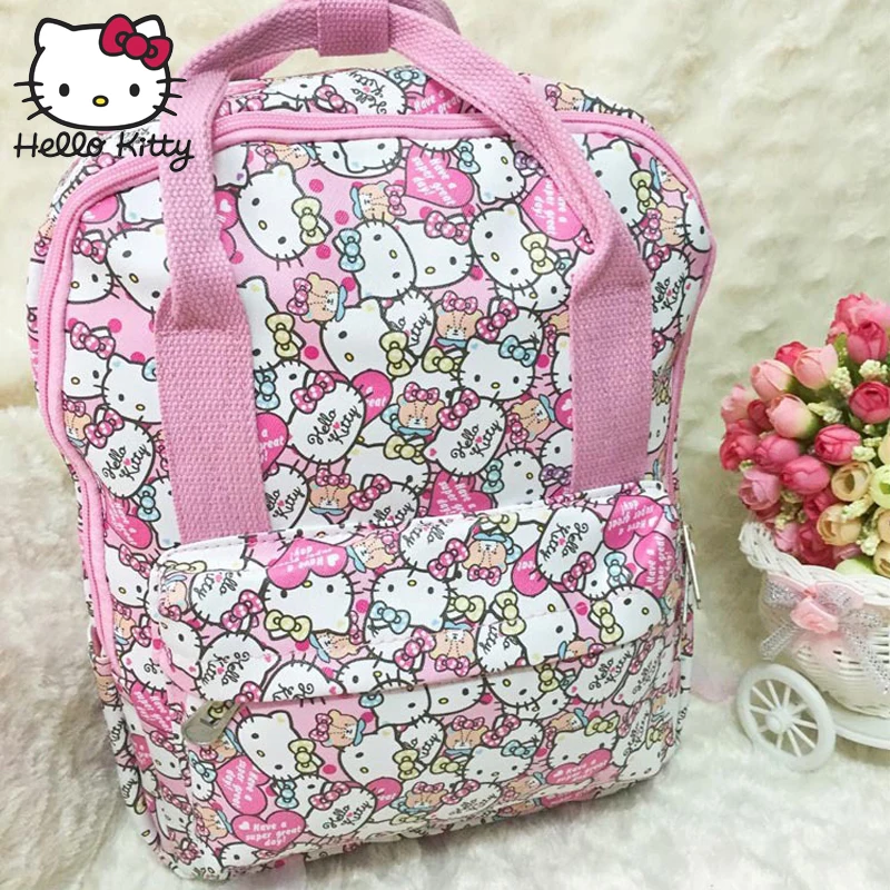 Сумка с героями мультфильмов Hello Kitty модная Женская водонепроницаемая сумка на