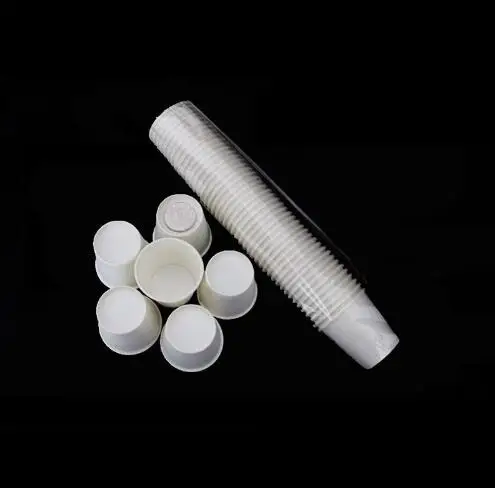 

500pcs X 30ML Mini White Disposable Paper Tasting Cups Thicken Wine Drinking Cup Wholesale