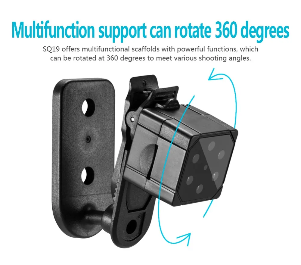 SQ19 SQ 19 маленькая секретная микро видео мини камера с датчиком движения HD 1080p ночного видения Видеокамера крошечная микро камера рекордер