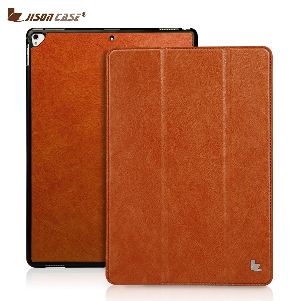 

Jisoncase Smart Cover for iPad Pro 12.9 2017 Flip Case PU Leather Tablet Case for iPad Pro 12.9 inch 2015 Released Coque Capa