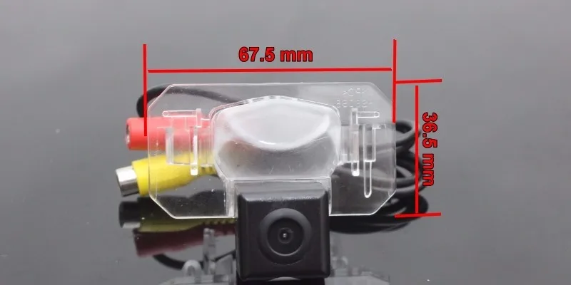Car Trajectory Intelligent Car Tracks Parking  Assistance For Honda Civic 2006~2011 CCD HD Night Vision Rear View Camera (3)
