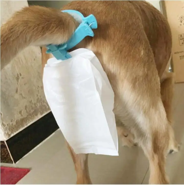 Pet для очистки Pooper Scooper ручка челюсти полуют совок чистке Палочки до животных
