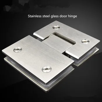 

Free shipping steel glass door, bathroom clip, shower room, glass hinge, frameless glass door clip, 180 degree bidirectional
