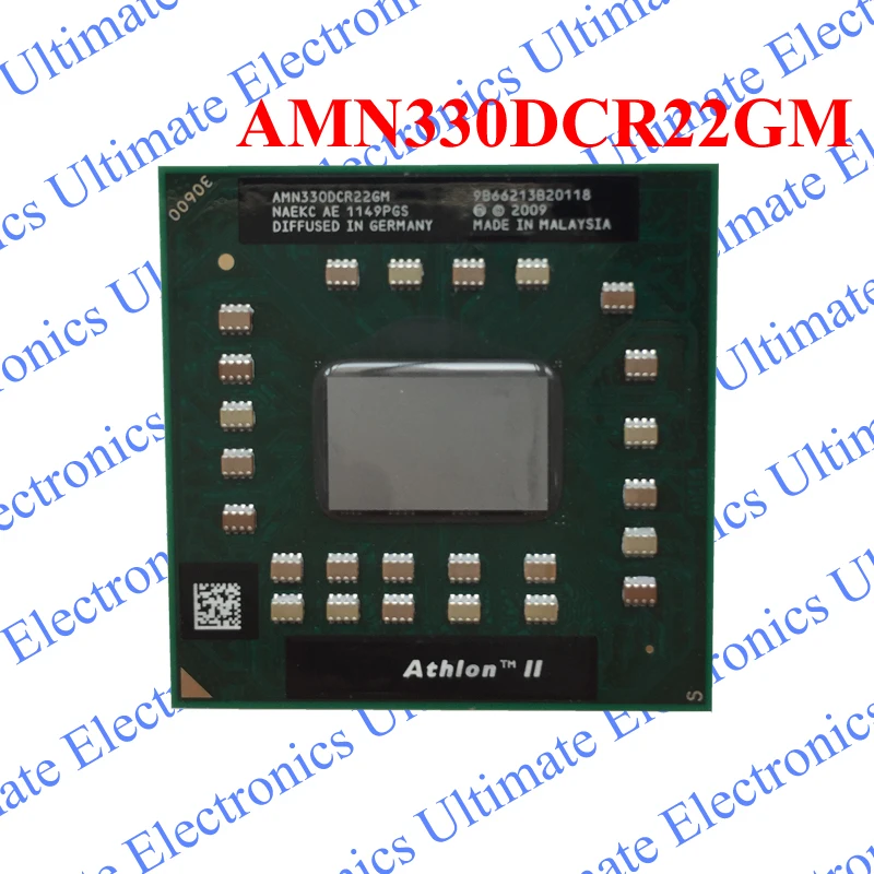 ELECYINGFO Seller Refurbished AMN330DCR22GM N330 Athlon II Dual Core CPU PGA chip | Электронные компоненты и