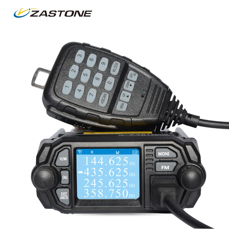 Zastone Mobile Radio Walkie Talkie MP380 VHF 136 174MHz UHF 400 480MHz 25W 20W Dual Band