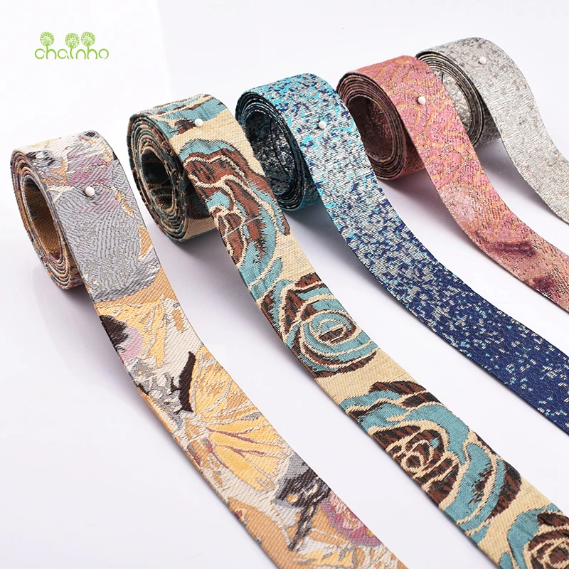 

Chainho,5Yard/Lot,High quality,Jacquard Series,Hair Band Set For DIY Handmade Gift,Craft,Packing,Hair Accessories,Material,HB100