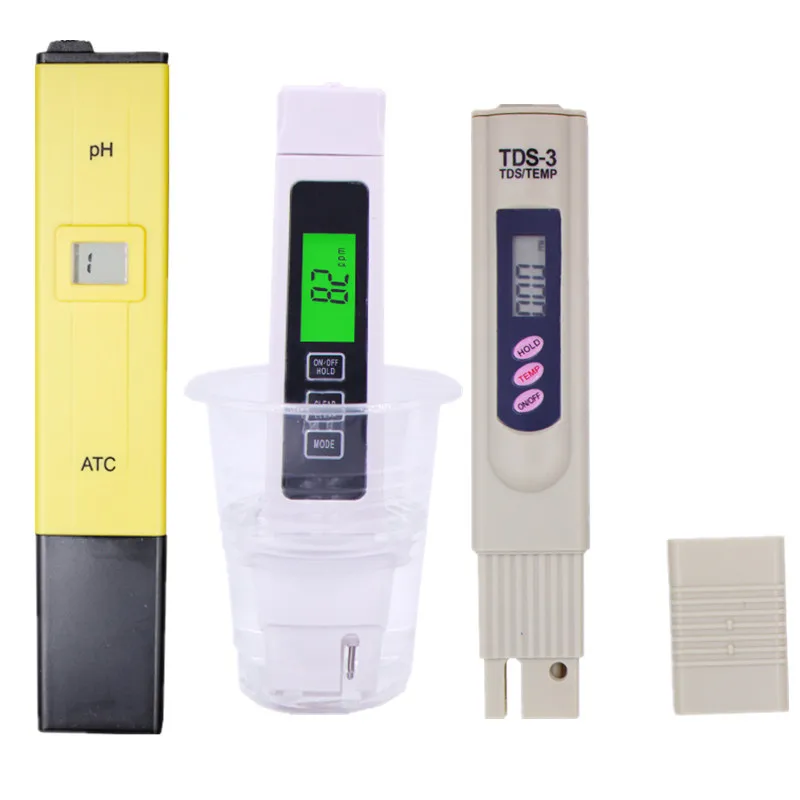 

3 pcs/lot TDS EC Meter/Tester,PH EC meter,conductivity meter Pen,aquarium,tester filter water quality 15%off