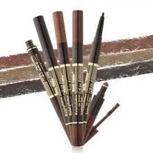 Музыка цветок из трех частей Automatic Eyeliner Brush& крем-краска для бровей 3 цвета
