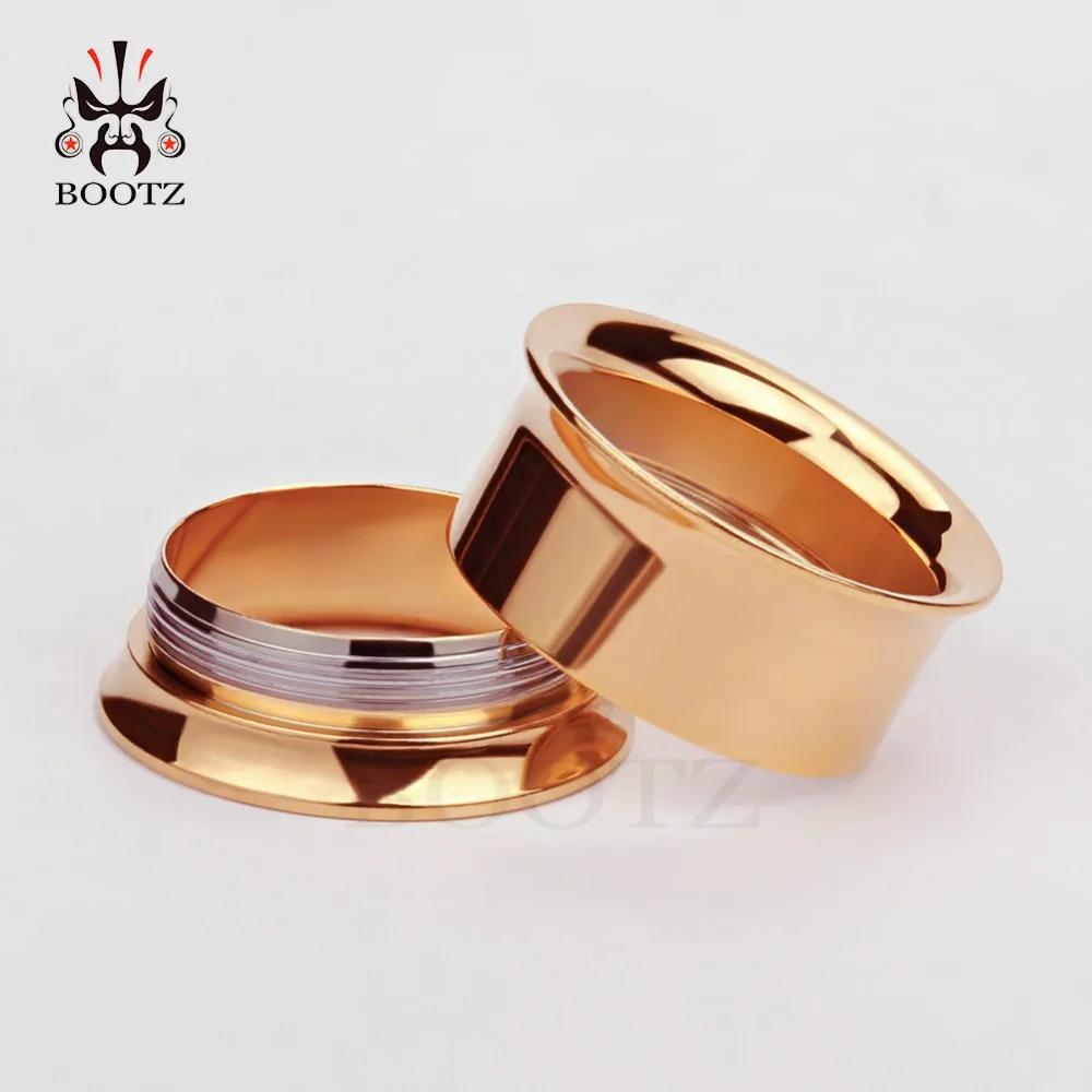 KUBOOZ кольцо-пирсинг в ухо, ювелирное изделие для тела, носилки Сталь винт туннелей Вилки расширитель датчики Мода подарок для Для женщин Для мужчин 2G 0G 00 г