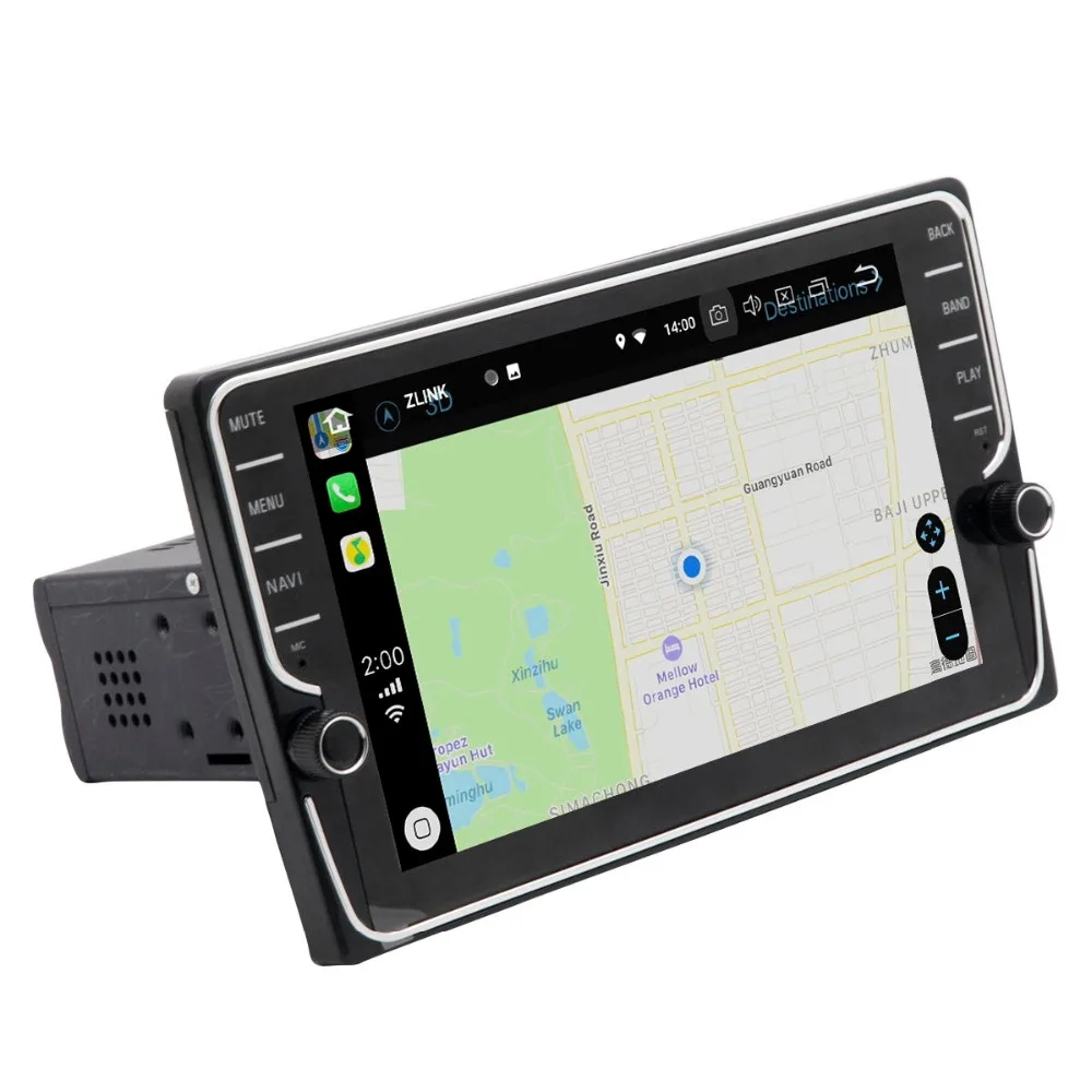 Flash Deal 10.1" Android 8.1 4G Car GPS Navigation Stereo Multimedia For Ford EcoSport 2018 WIFI Stereo IPS Headunit 3