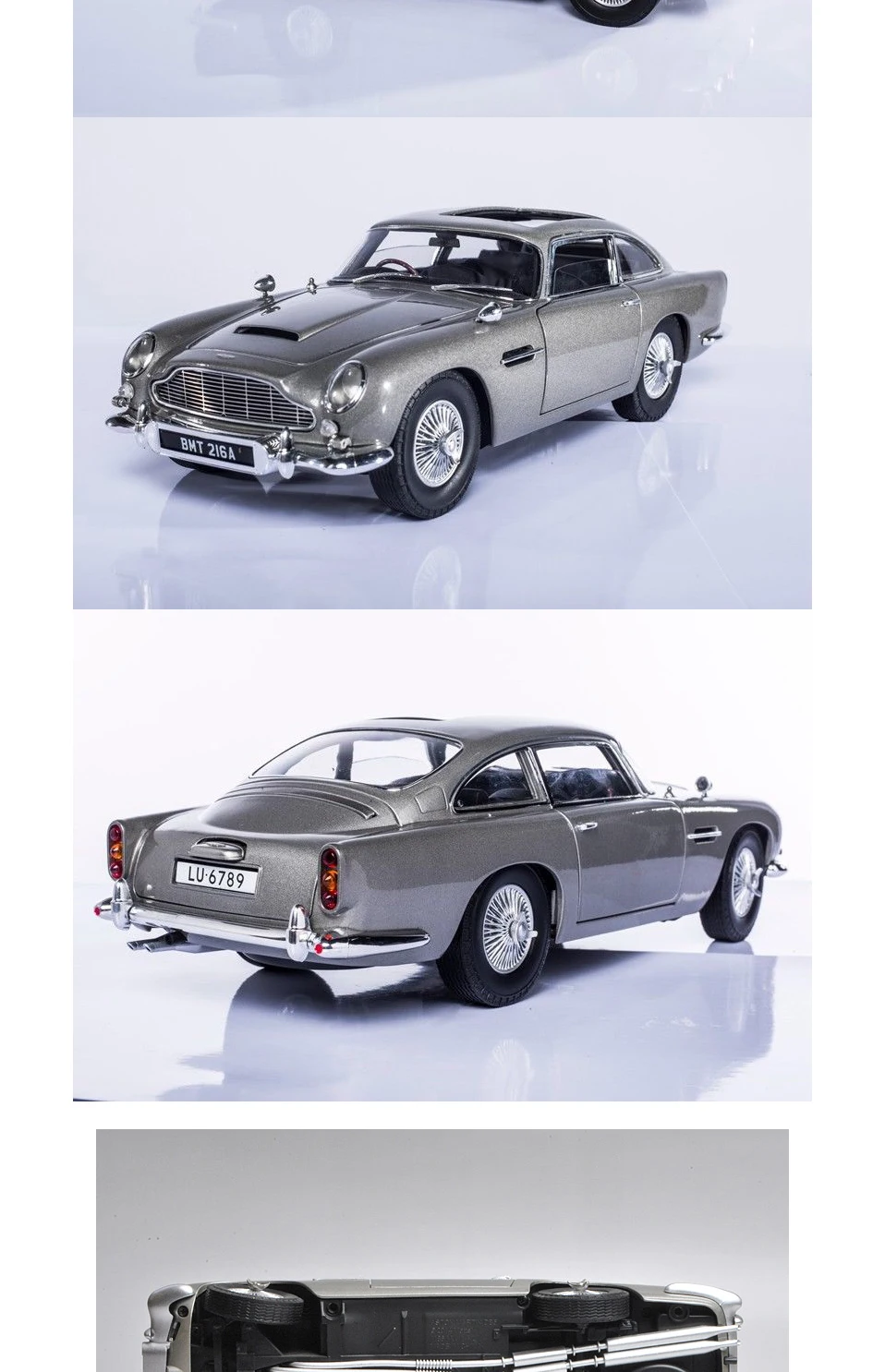 1 18 scale car models 2-4 Years james bond 007 collectables   Aston Matin DB5  Diecasts & Toy Vehicles Model Toys For Gifts      (9)