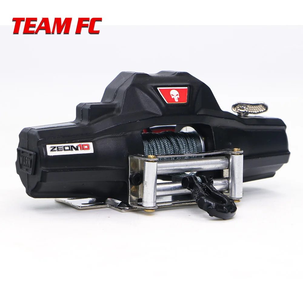 

1/8 1/10 RC Car Mini Metal Electric Winch Metal Double Motor Drive Electric Winch Rock Crawler for Traxxas TRX4 Axial SCX10 F225