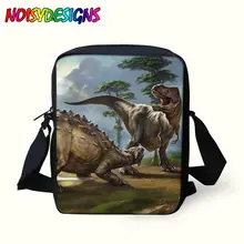 Портфель школьные принадлежности мир Юрского периода Tyrannosaurus Messebger сумка через плечо мини для девочек и мальчиков Винтаж Сумочка дропшиппинг