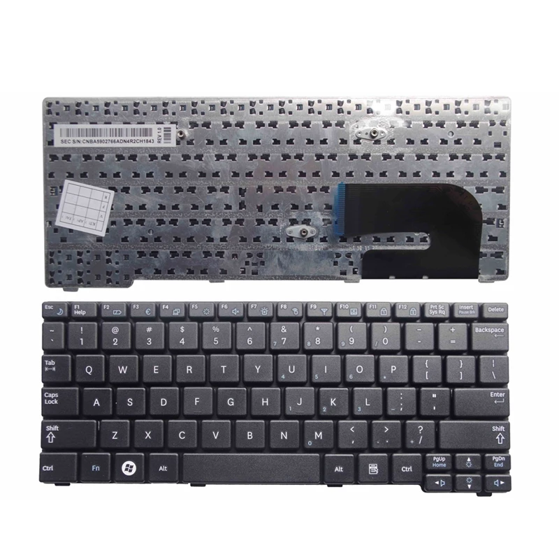 YALUZU  English keyboard for Samsung N150 N143 N145 N148 N158 NB30 NB20 N102 N102S NP-N145 N148P NB