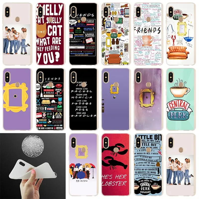 

Fashion Soft Cover Phone Case For Xiaomi Redmi Note 7 6 5 4x redmi 7 6pro 6a s2 5a 4a 4x 5plus 7A Friends TV Show