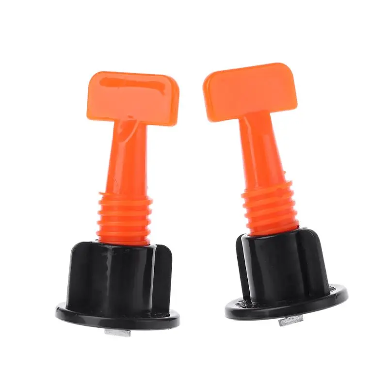 

50pcs Floor Tile Leveling Locators Kit Wall Tile Positioning System Leveler T-lock Reusable