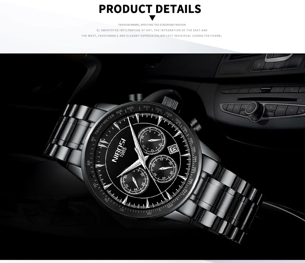 Relogio Masculino NIBOSI Quartz Watches Men Steel Band Men Watches 2018 Luxury Brand Waterproof Wrist Watches For Men Brand Saat (17)
