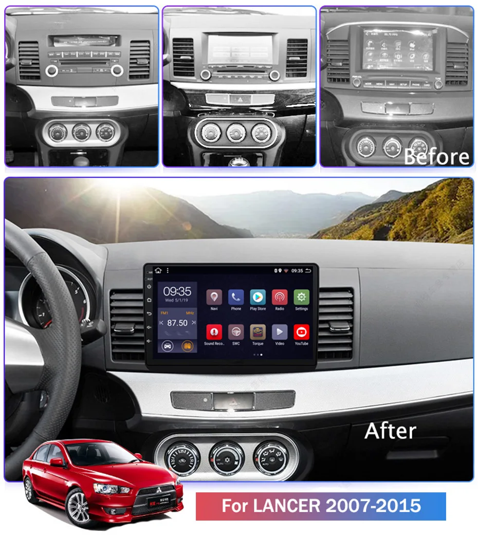 Flash Deal 10.1inch 2.5D IPS HD multi-touch screen Android8.1 2G RAM 32G ROM NAVI with BT USB WIFI SWC for mitsubishi lancer 2007-2015 1 Flash Deal 10.1inch 2.5D IPS HD multi-touch screen Android8.1 2G RAM 32G ROM NAVI with BT USB WIFI SWC for mitsubishi lancer 2007-2015 1