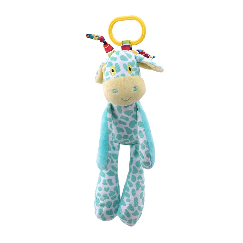 Милый плюшевый жираф игрушки автомобиль сумка с украшением кулон Аромат небольшой брелок детские игрушки для детей