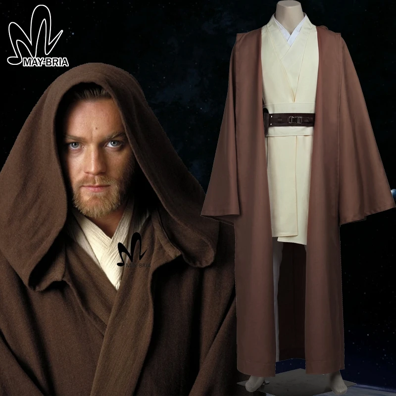 2017 Halloween Carnival Costume Cosplay Obi Wan Kenobi -2587