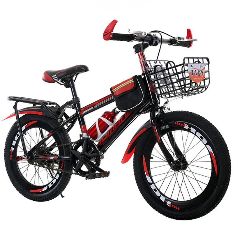 Perfect 18-Inch Mountain Bike For Children Single-Speed Mountain Bike V Brake Bike 15