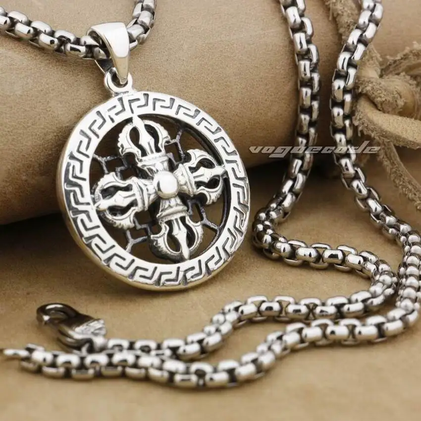 Tibet jewelry Cool Man's tibet jewelry amulet popular biker Necklace Tibet jewelry Cool Man's tibet jewelry amulet popular biker Necklace