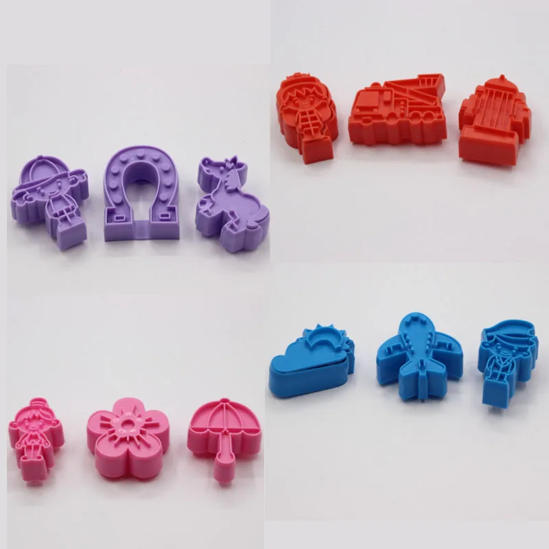

Newest 3pcs Girl Boy plane cloud fire engine plunger fondant molds cutters embosser Sugar craft moulds Cake Decoration DIY tools