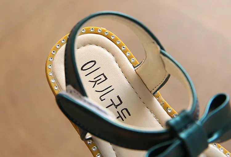 2019 Estilo Verão Meninas Sandálias Crianças Sandálias Bonito Arco Meninas Sapatos Princesa Sapatos da Criança Crianças Meninas da Praia 1 6 Anos 17 crianças meninas sandálias de praia bonito arco