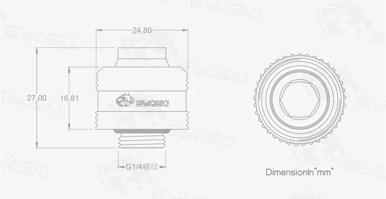 4pcs/lots Bykski Inside Diameter 13mm+ Outside Diameter 19mm Hose / ID13mm+ OD19mm Soft Tube / Hand Connector Fitting