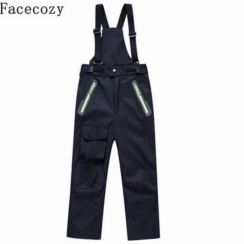Facecozy niños y niñas invierno al aire libre senderismo Softshell deportes pantalones niños a prueba de viento interior pulgas escalada y Trekking Pantalones
