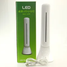 12 шт. низкая цена светодиодный сенсорный переключатель включения/выключения 18 светодиодный s настольная лампа перезаряжаемая Студенческая учеба чтение складной светодиодный настольные лампы светильники