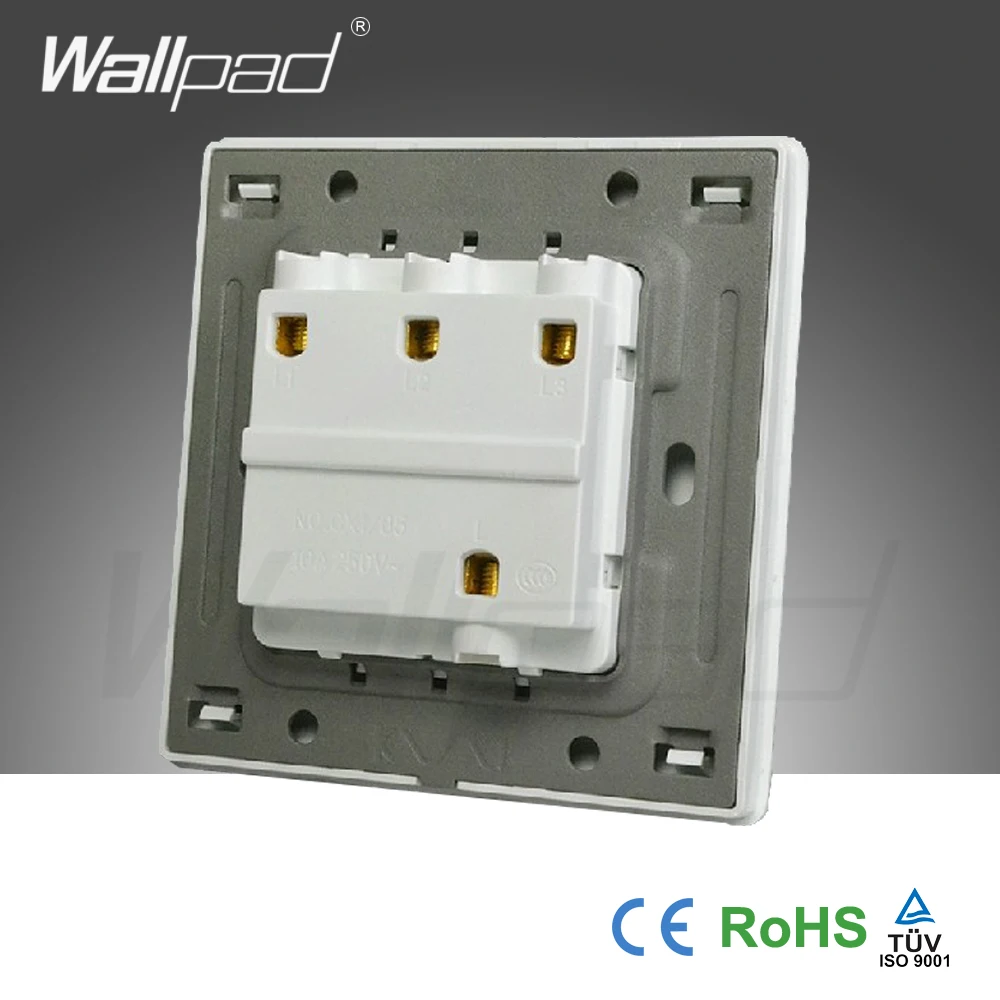 2019 горячая распродажа 3 банды Сброс переключатель Momentray контактный Wallpad роскошный