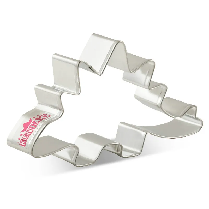 

KENIAO Dinosaur Cookie Cutter Stegosaurus For Kids Biscuit / Fondant / Pastry / Bread Cutter - 12.2 x 6.7 cm - Stainless Steel