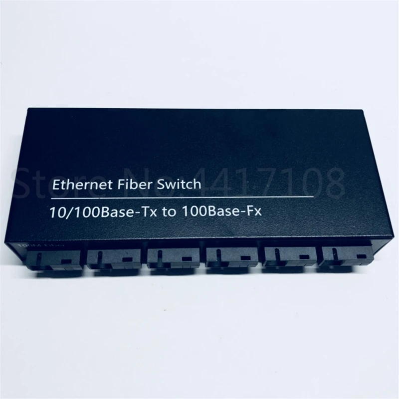 Ethernet коммутатор 10/100 м 25 км волоконно оптический медиа конвертер один режим 2 * RJ45 и