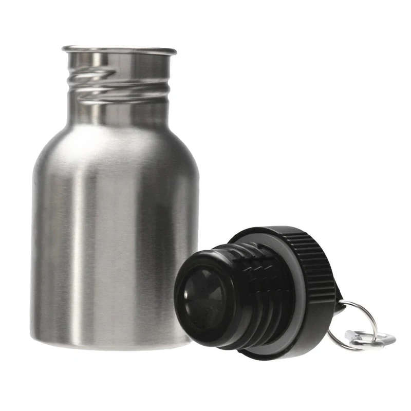 350/500/750ML Stainless Steel Wide Mouth Drinking Water Bottle Outdoor Travel Sports Cycle Drink Bottles Kettle Outdoor Tools