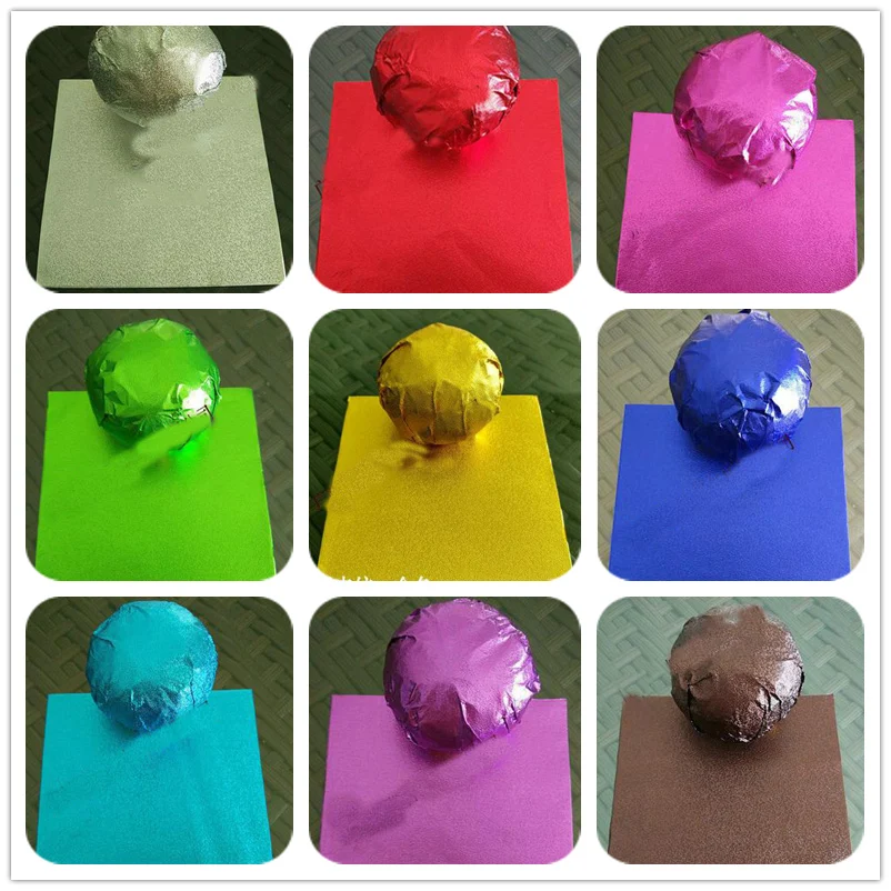 chocolate wrappering tin foil covered,embossing chocolate, candy