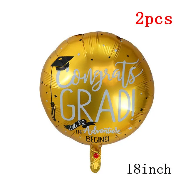 Стиль поздравительные вечерние шары из фольги Гелиевый шар выпускник доктор удача студенческие конграты Декор поставки окончил докторский - Цвет: Лиловый