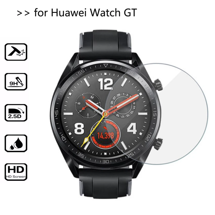 2.5D 9H взрывозащищенное Закаленное стекло Защитная пленка для huawei Watch GT SmartWatch