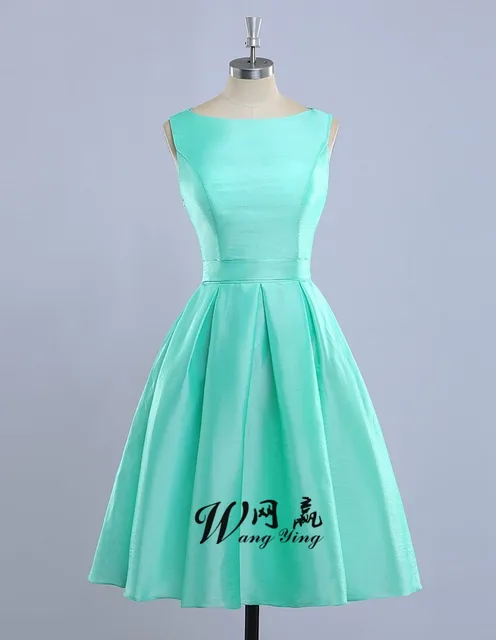 Vestidos De Madrinha Mint Green Bridesmaid Dresses 2017 Light Blue Vestidos De Madrinha Mint Green Bridesmaid Dresses 2017 Light Blue Short Bridesmaids Dress Casamento Robe Demoie