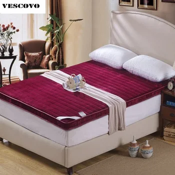 

Flannel mattress folding velvet mattress sleeping mat tatami foam mats bedding winter mattress
